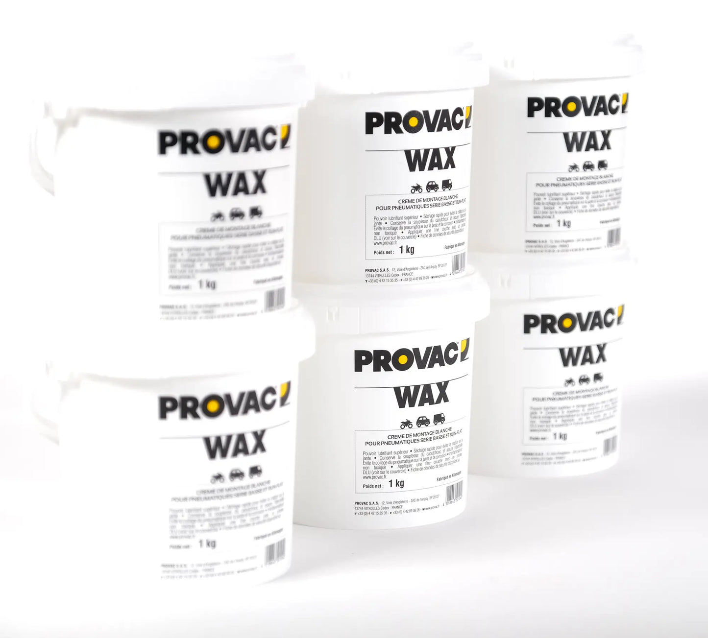 Crème de montage pneu blanche - Pot 1 kg