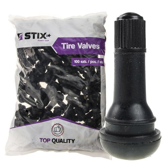 Valves tubeless TOP TR413 - Lot de 10 x 100 pcs - Stix