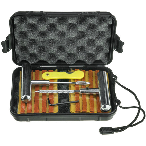Kit de réparation pneus SW03 - valise, alène, fraise, mèches - Stix