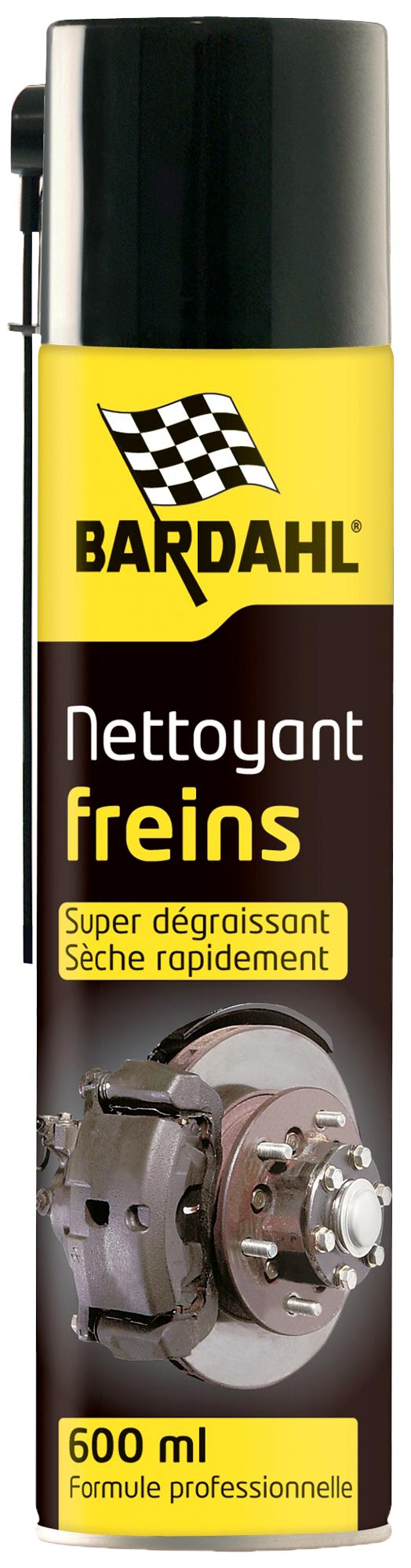 Nettoyant dégraissant freins ultra puissant 600ml - Bardahl