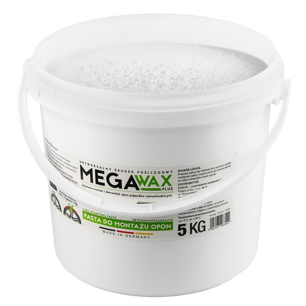 Pâte de Montage Pneus ANTIGLIDE 5 kg – Atelier Garage & Centre Pneus – Stix Mega Wax Plus