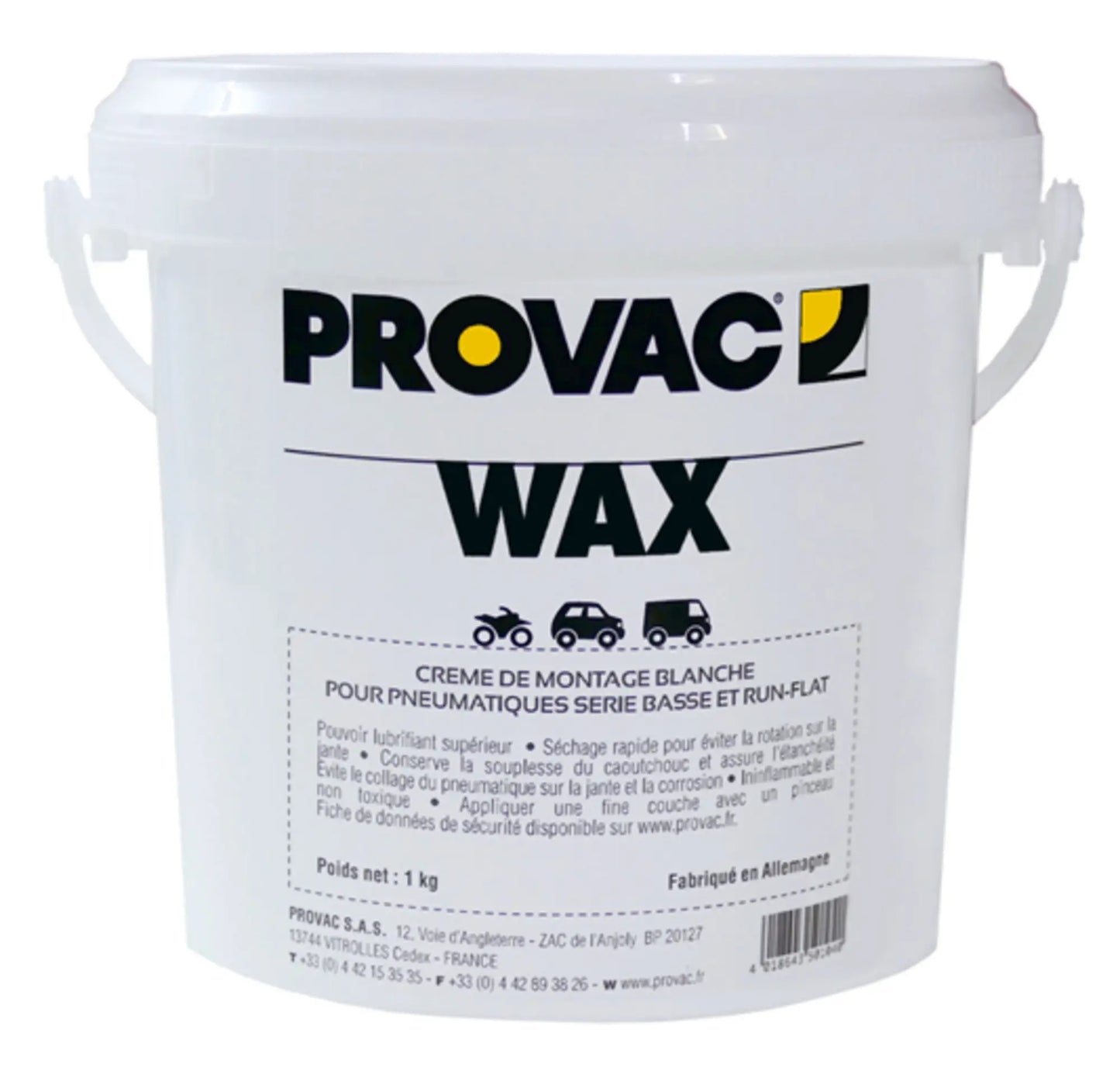 Crème de montage pneu blanche - Pot 1 kg