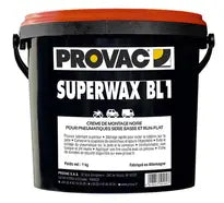 Lot 2 crèmes de montage noires - 2 × 1 kg