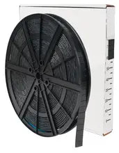 Masses adhésives noires acier zingué - Rouleau 5 kg