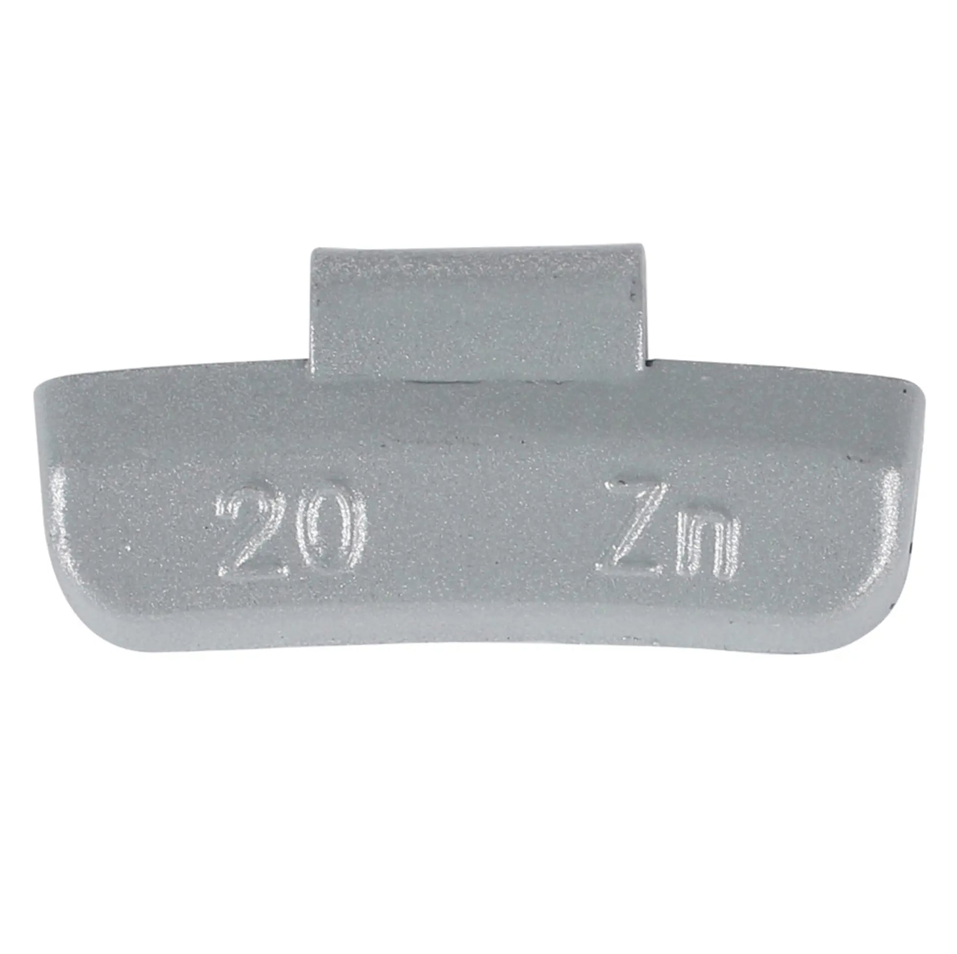 Masse à frapper zinc 5g pour jante aluminium - détail