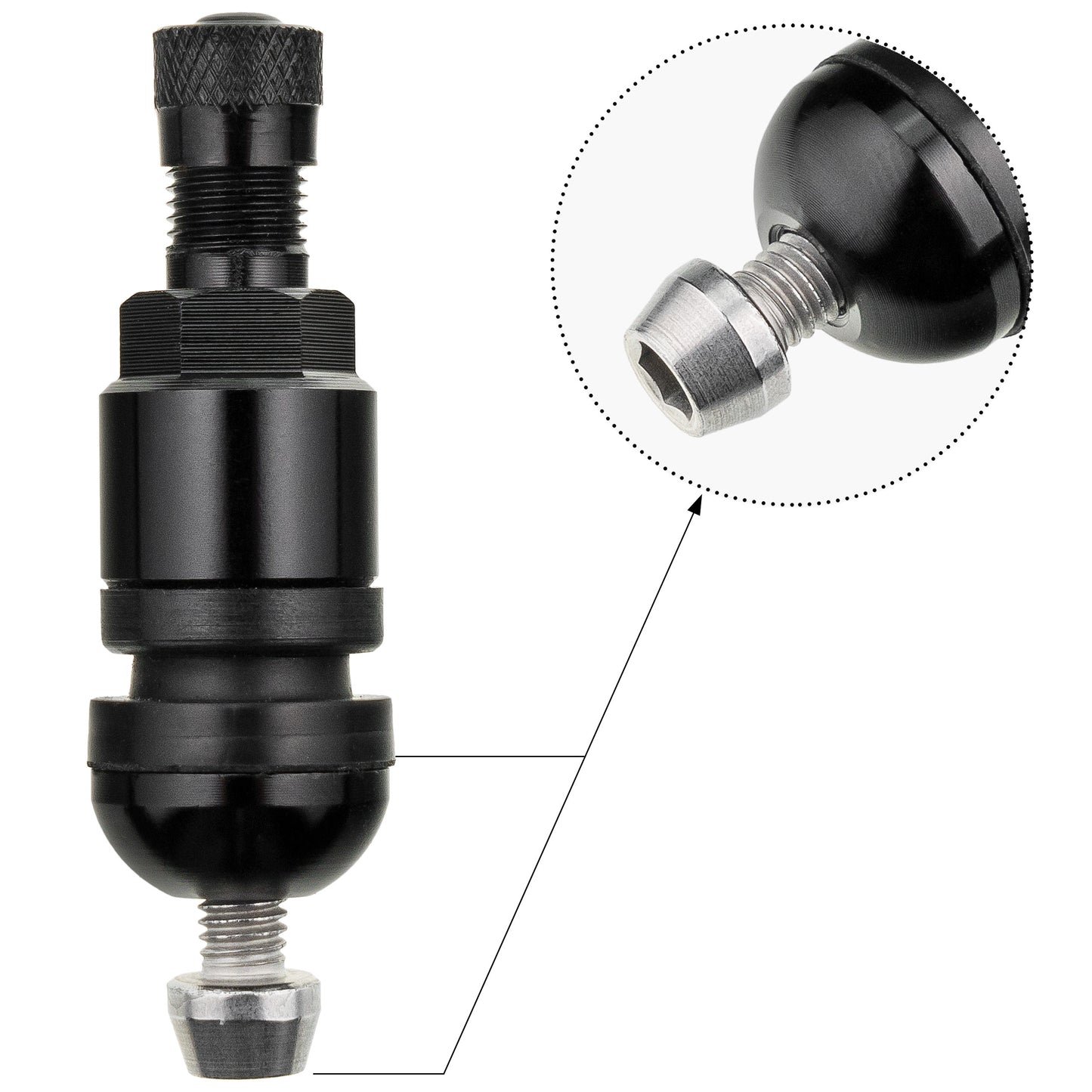 Valve TPMS-01 HUF/Beru noir Stix