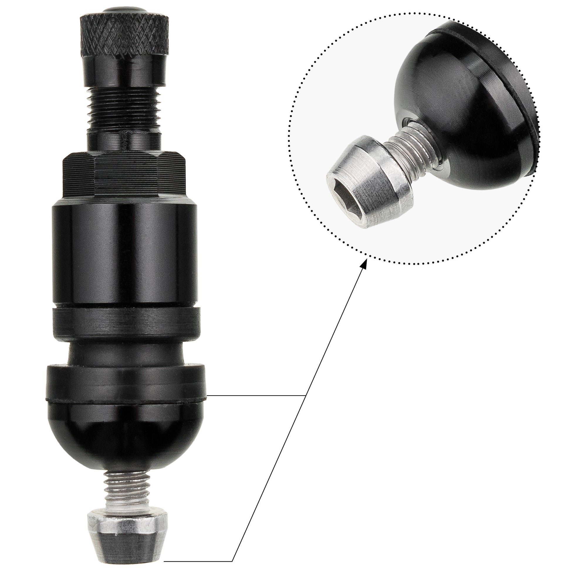 Valve TPMS-01 HUF/Beru noir Stix