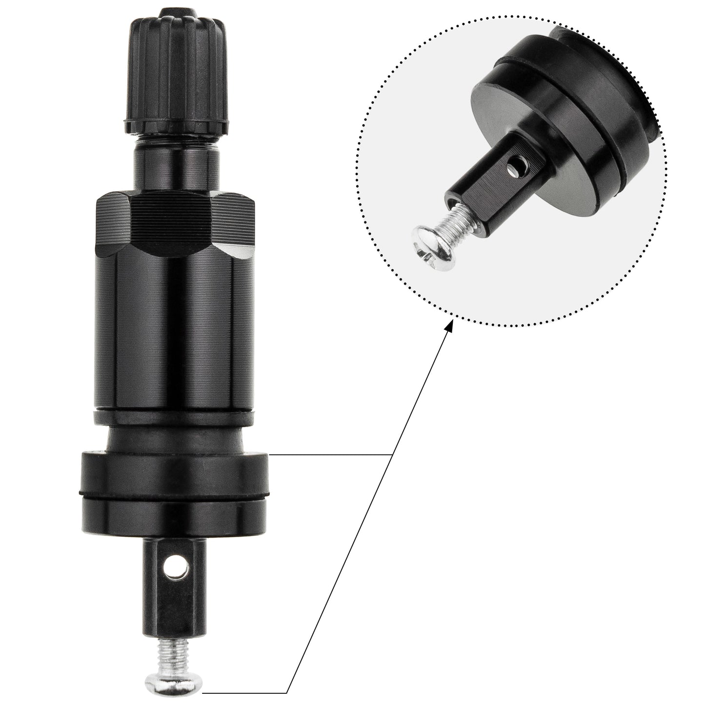 Valve TPMS-08 Schrader noir Stix