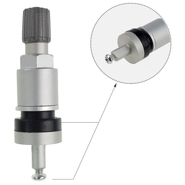 Valve TPMS-08 Schrader argent Stix