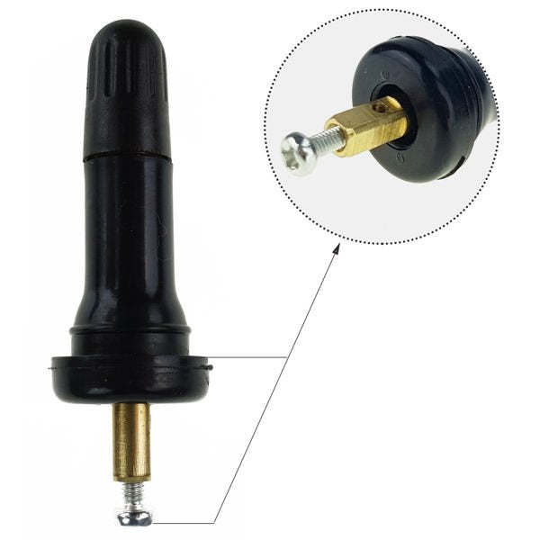 Valve TPMS-13 Schrader caoutchouc Stix