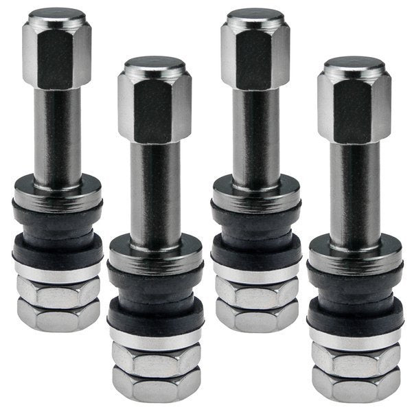 Valves Vissées Aluminium X2 Series – Lot de 4 – 5 Coloris – Carbonado TR48E