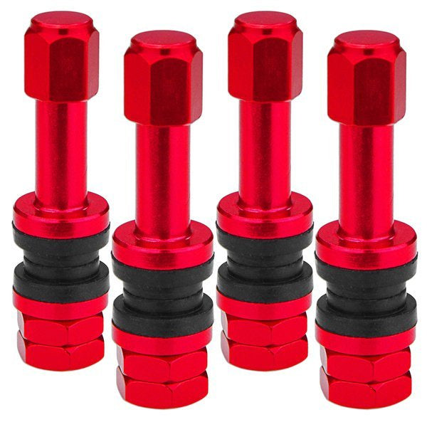 Valves Vissées Aluminium X2 Series – Lot de 4 – 5 Coloris – Carbonado TR48E