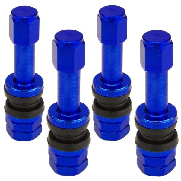 Valves Vissées Aluminium X2 Series – Lot de 4 – 5 Coloris – Carbonado TR48E