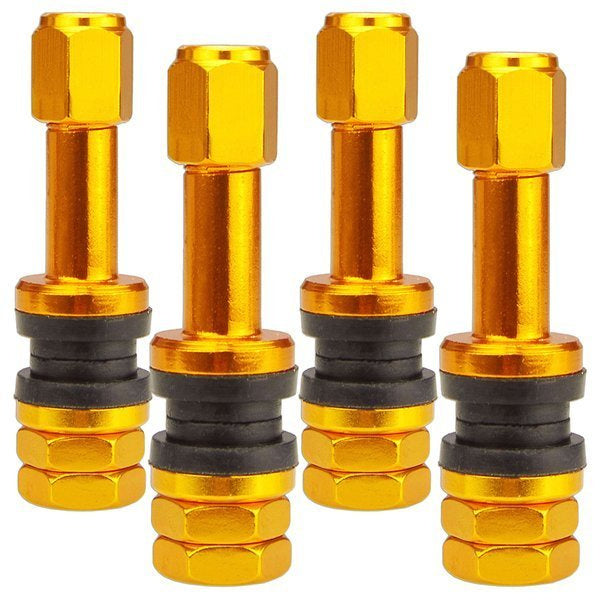 Valves Vissées Aluminium X2 Series – Lot de 4 – 5 Coloris – Carbonado TR48E