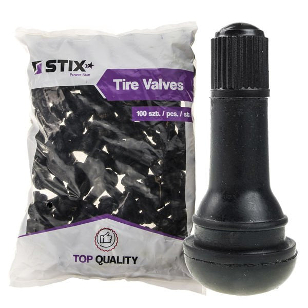 Valves tubeless TOP TR413 - Lot de 10 x 100 pcs - Stix