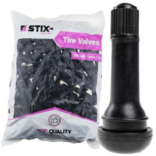Valves tubeless TOP TR414 - Lot de 10 x 100 pcs - Stix
