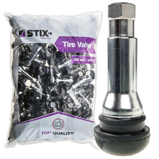 Valves tubeless TR414-AC chromées lot de 100
