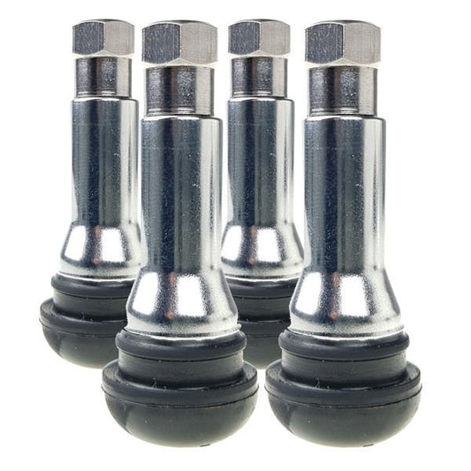 Valves tubeless TR414-AC chromées lot de 4