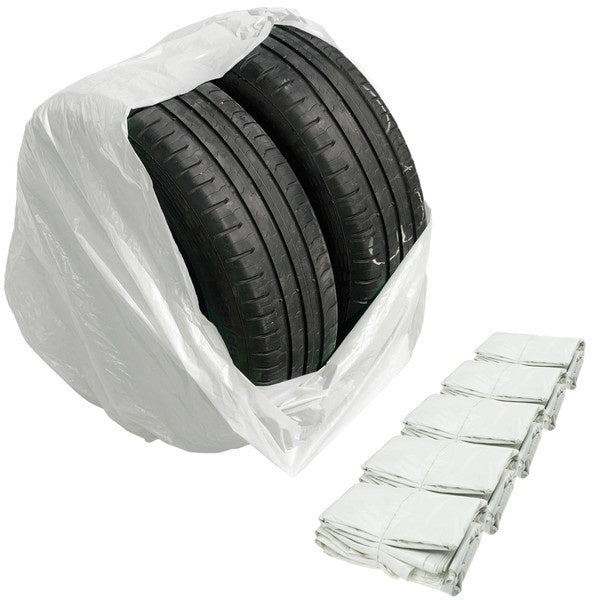 Sac à pneus LDPE blanc renforcé Stix