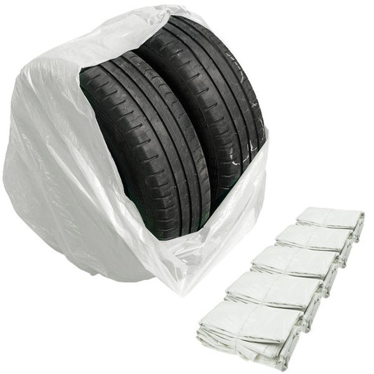 Sac à pneus LDPE blanc renforcé Stix