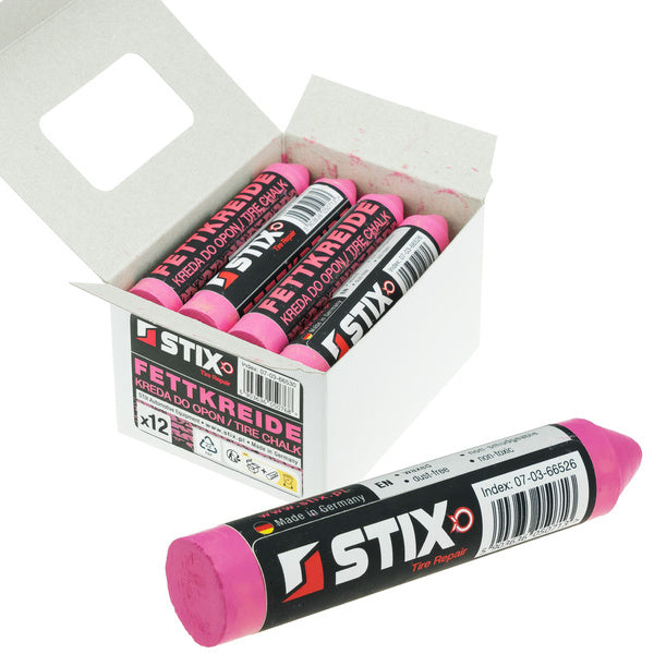 Craie cire rose STIX PREMIUM pour marquage de pneus – vue 1
